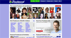 Desktop Screenshot of freelanced.com